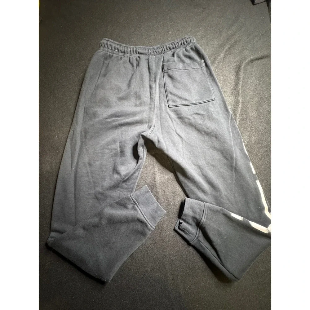 Jordan Jumpman Mens Fleece Sweatpants Black Graphic‎ Joggers Size Small 1765